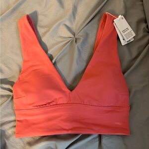 Women's Coral Sports Bra